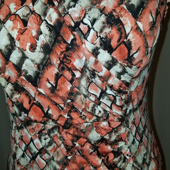 Worthington Snake like pattern dress Sz XL - Picture 2 of 4